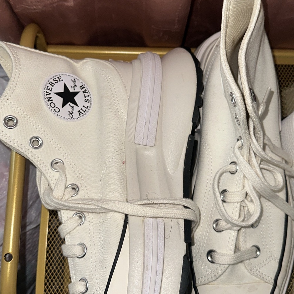 Converse All Star High-Top Sneakers in White Size 9 women’s
